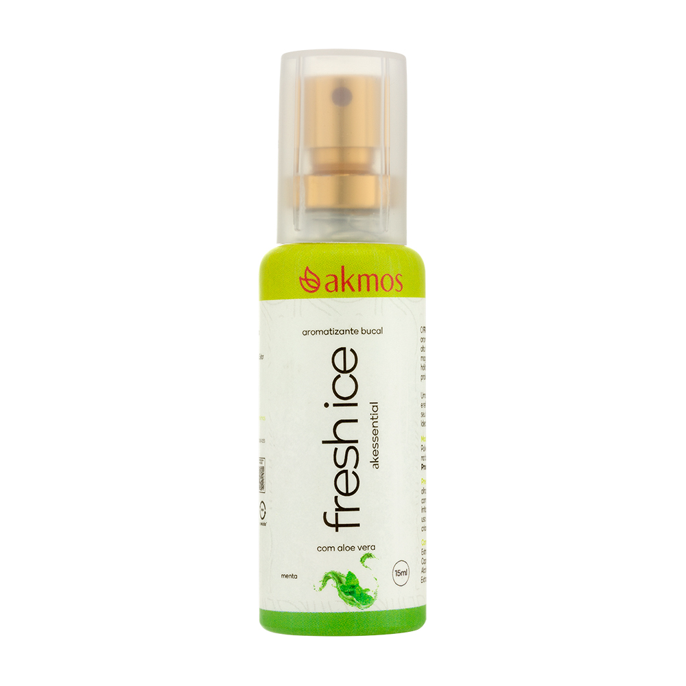 Aromatizante Bucal Fresh Ice com Aloe Vera - AKMOS - MENTA - Imagem 2