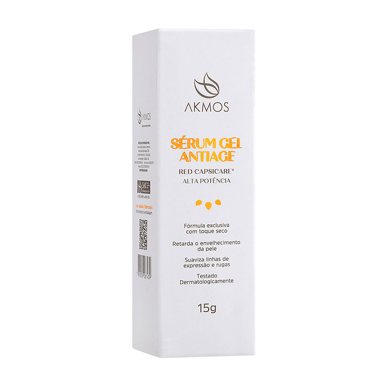 Sérum Noite Gel Antiage Red Capsicare - AKMOS - Imagem 3