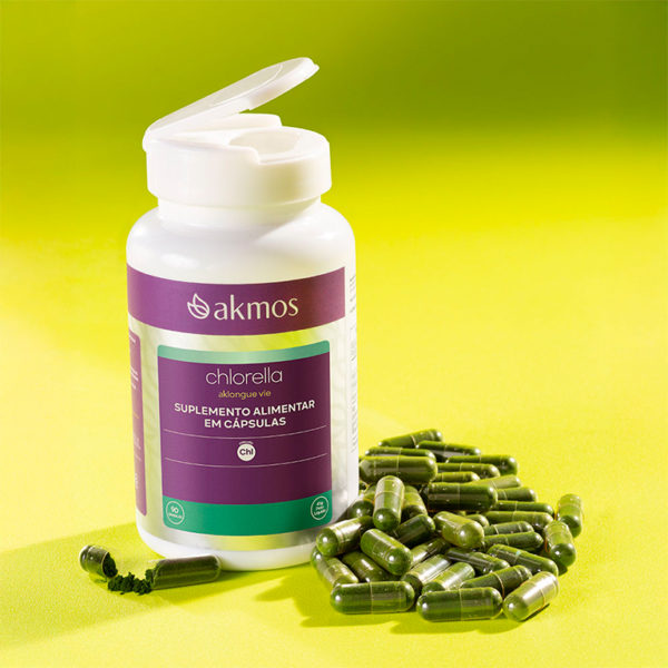 Suplemento Detox Fígado Chlorella - AKMOS