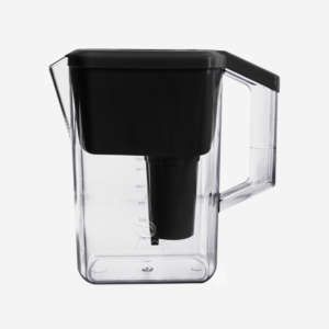 Jarra De Água Alcalina Ionizada Ak Water Preta - AKMOS