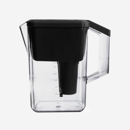 Jarra De Água Alcalina Ionizada Ak Water Preta - AKMOS