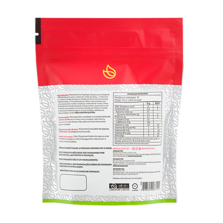 Colágeno Pele Young 4K – AK BEAUTY (Limão) - Imagem 3