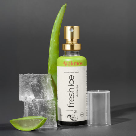 Aromatizante Bucal Fresh Ice com Aloe Vera - AKMOS - BLACK