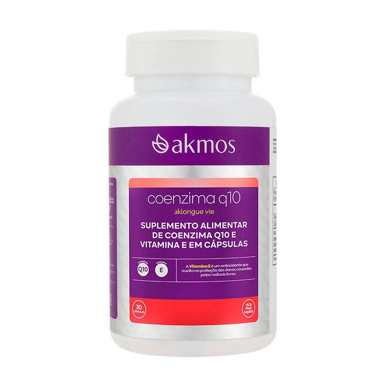 Suplemento de Coenzima Q10 e Vitamina E - AKMOS - Imagem 2