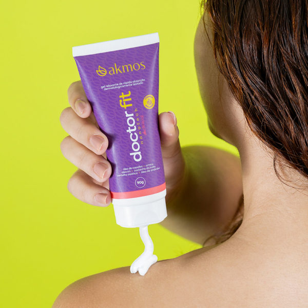 Gel Para Massagem e Alívio de Dores Doctor Fit Nanotech - AKMOS