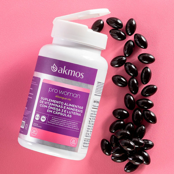 Suplemento Polivitamínico para a Saúde da Mulher - PRO WOMAN - AKMOS