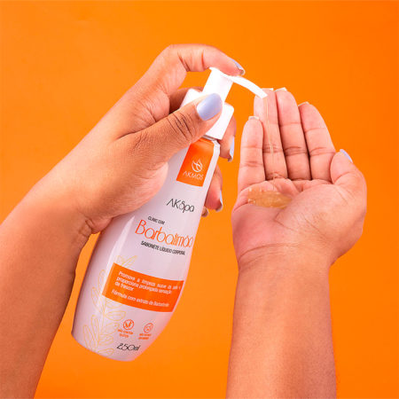 Sabonete Líquido com Barbatimão Clinic AK Spa - AKMOS