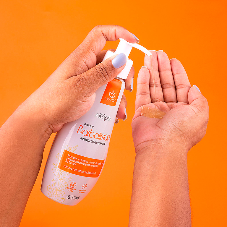 Sabonete Líquido com Barbatimão Clinic AK Spa - AKMOS