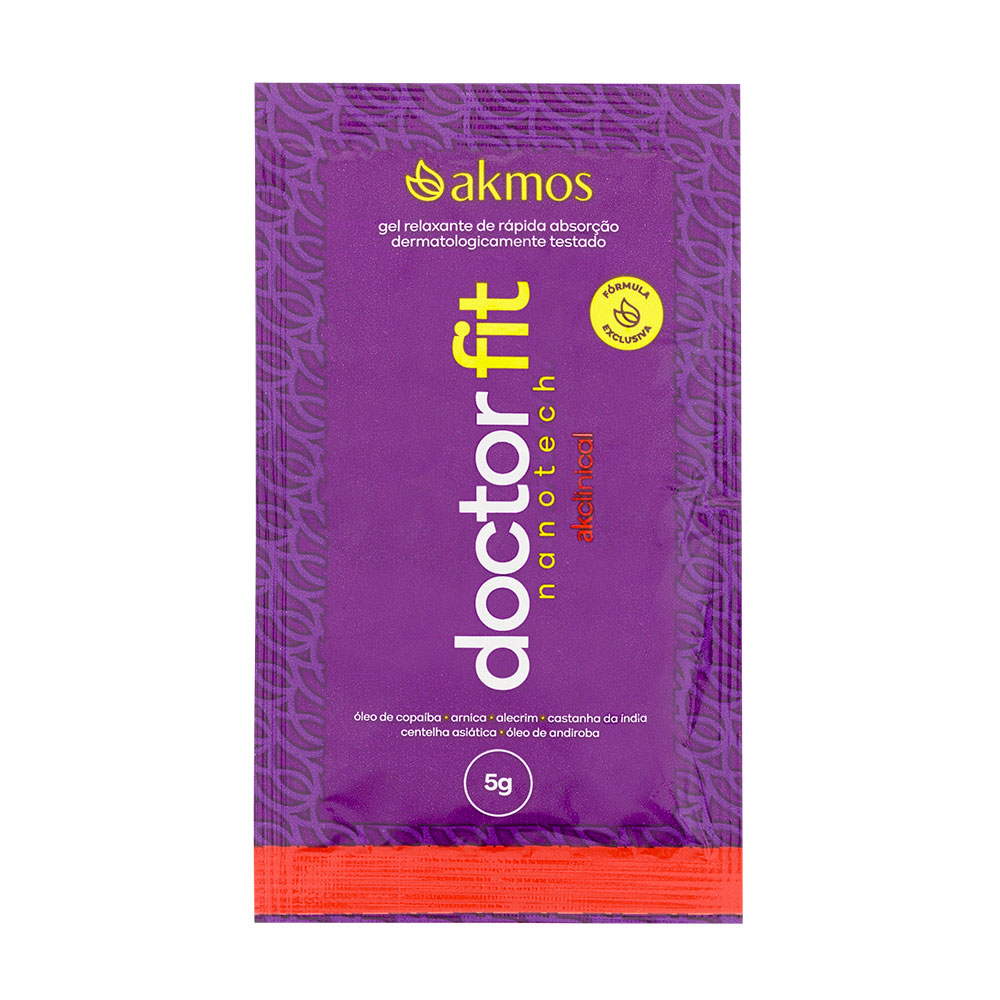 Sachê Gel Para Massagem e Alívio de Dores Doctor Fit Nanotech - AKMOS - Imagem 2