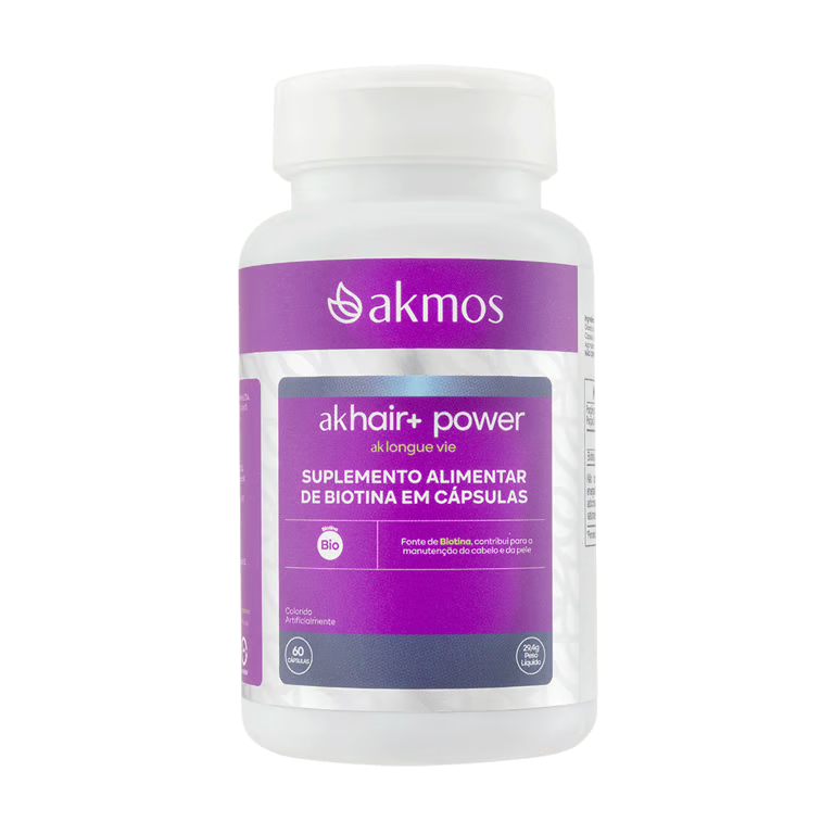 Biotina Ak Hair+ Power – Akmos - Imagem 2