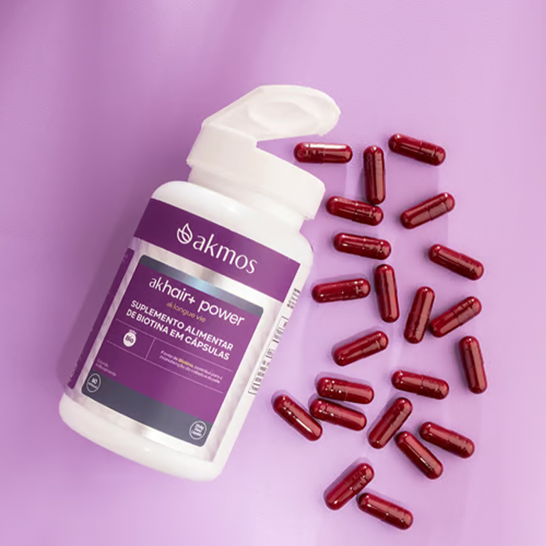 Biotina Ak Hair+ Power – Akmos