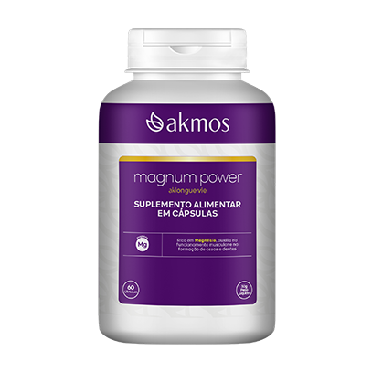 Suplemento Trio Magnésio Longue Vie Magnum Power - AKMOS