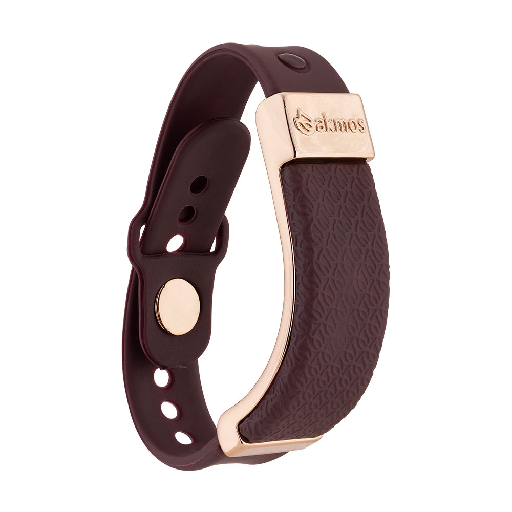 Pulseira Tecnológica Bordô Nano Bracelete - AKMOS ("P-M: 17cm à 19cm" e "G-GG: 20,5cm à 22cm") - Imagem 2