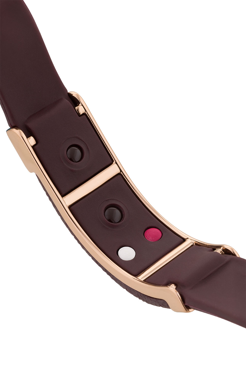 Pulseira Tecnológica Bordô Nano Bracelete - AKMOS ("P-M: 17cm à 19cm" e "G-GG: 20,5cm à 22cm") - Imagem 3