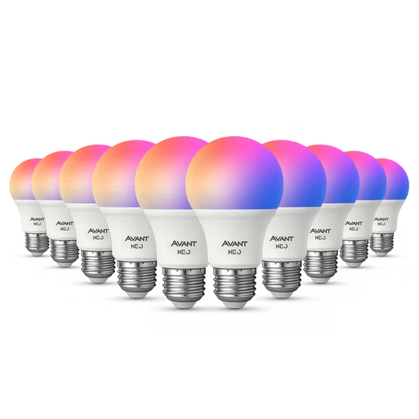 Lâmpada Led Rgb Smart Wi-fi Bulbo Pera Neo 10w E27 Bivolt | RGB | 127/220V | AVANT - Imagem 13