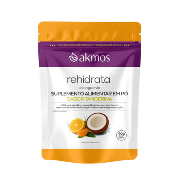 Isotônico Sabor Tangerina Rehidrata Akmos 90g